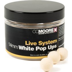 Kulki pływające CCMOORE Live System White Pop Ups 14mm (45)