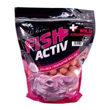 LK Baits Kulki Fish Activ Plus 1kg Wild Strawberry