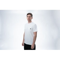 Koszulka NASH Make It Happen Badge Pocket T Shirt Ecru XXXL