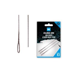 NASH Cling On Unleaded Lead Clip Leader 75cm
