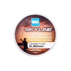 NASH Skyline Mono Low Visibility Clear 12lb/0.30mm 1000m Ekstremalna żyłka rzutowa