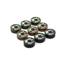 Korda N-Trap Semi Stiff 30lb Weedy Green plecionka przyponowa w otulinie