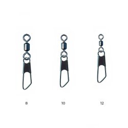 Sonik NYTRO CONNEX FEEDER SWIVEL WITH SAFETY SNAP 10 KRĘTLIK Z KORALIKIEM + ZATRZASK BEZPIECZEŃSTWA 