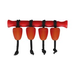 sONIK NYTRO DACRON CONNECTOR XLARGE 4PCS/PEG Duże złącze z dacronu (XL) do tyczek