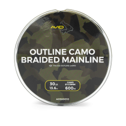 Plecionka AVID Outline Camo Braided Mainline 30Lb 600M