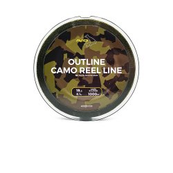 Żyłka AVID Outline Camo Reel Line 18Lb 1000M