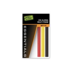 Pianki Fox Edges Zig Aligna kit Multi Foam kit (yellow, red and black)