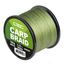 Plecionka Spro Ctec Carp Braid Green 0,25mm 500m