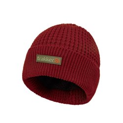 Plum textured beanie