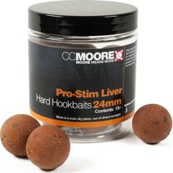 Kulki CCMOORE Pro-Stim Liver Hard Hookbaits 24mm 