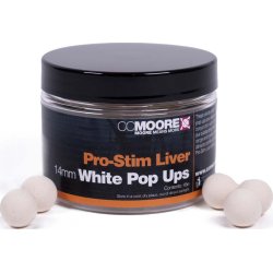 Kulki pływające CCMOORE Pro-Stim Liver White Pop Ups 14mm 