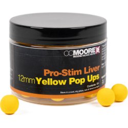 Kulki pływające CCMOORE Pro-Stim Liver Yellow Pop Ups 12mm 