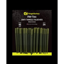 RidgeMonkey- Anti Tangle Sleeves 45mm Weed Green Long