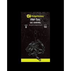 RidgeMonkey- Quick Change Swivel rozmiar 8
