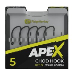 RidgeMonkey - APE-X Chod Barbed Rozm.5 - haczyki