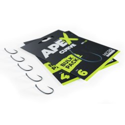 RidgeMonkey Haki Ape-X Curve Barbed size 4 Bulk Pack 