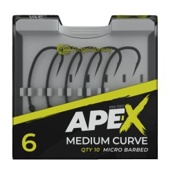 RidgeMonkey - APE-X Medium Curve Barbed Rozm.4 - haczyki