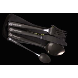 RidgeMonkey DLX Cutlery Set zestaw sztućcy