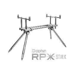 Rodpod Delphin RPX Stalk Silver Buzzbar na 2 wędki