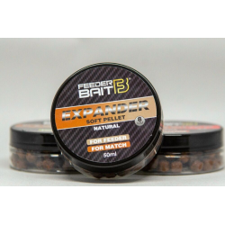 Soft Pellet Feeder Bait Expander Natural 8mm 50ml