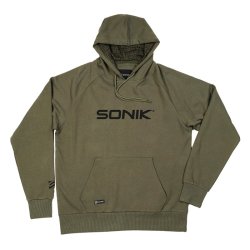 SONIK HOODY GREEN L  bluza
