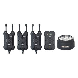Sonik SKX 3+1 ALARM+ BIVVY LAMP Sygnalizatory brań + lampka
