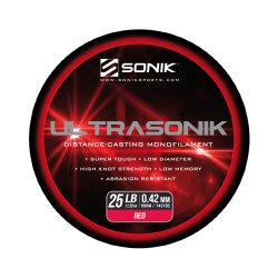 SONIK ULTRASONIK MONO RED  żyłka 25 lb 680 m
