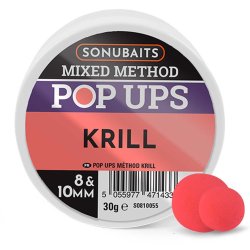 Sonubaits Mixed Method Pop-Ups 8 i 10 mm - Krill