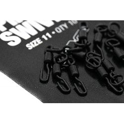 Korda Spinner Ring Swivel XX Size 11 — wzmocniony ring swivel do zestawu Spinner Rig