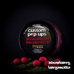 Kulki Massive Baits pop-up Strawberry Bergamotta 14mm