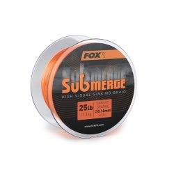 FOX Submerge Bright Orange Sinking Braid 600m 25lb/0.16mm plecionka