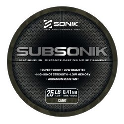 Żyłka SONIK SUBSONIK CAMO 25LB 1200M 0.41mm
