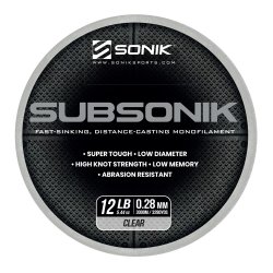 Żyłka SONIK SUBSONIK CLEAR 12LB 3000M 0.28mm