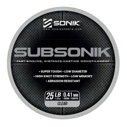Żyłka SONIK SUBSONIK CLEAR 25LB 3000M 0.41mm