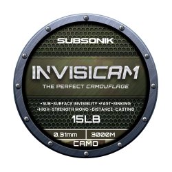 SUBSONIK INVISICAM 15LB 3000m (0.31mm)