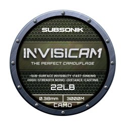 Żyłka SONIK SUBSONIK INVISICAM 22LB 3000m (0.38mm)