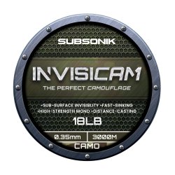 Żyłka SONIK SUBSONIK INVISICAM18LB 3000m (0.35mm)