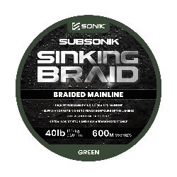 SONIK SUBSONIK SINKING BRAID 40LB 600M (0.20MM) plecionka