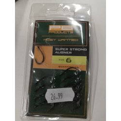 Super Strong Aligner Hook DBF size 6 10szt haki karpiowe