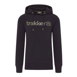 Trakker CR Logo Hoody Black Camo - Small