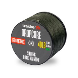 Plecionka Trakker Dropcore Braid (40lb)(18.1kg)(0.33mm)(1200m)(Green)