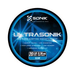 Żyłka SONIK ULTRASONIK MONOCLR 20LB820m 0.38mm
