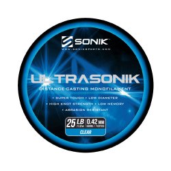 Żyłka SONIK ULTRASONIK MONOCLR 25LB680m 0.42mm