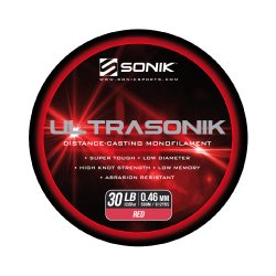 Żyłka SONIK ULTRASONIK MONORED 30LB560m 0.46mm