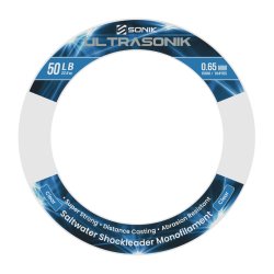 Żyłka strzałowa SONIK ULTRASONIK SHOCKCLR50LB 150m 0.65mm