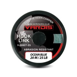Plecionka Vardis Abrasion Resistant HOOKLINK plecionka odporna na przetarcia  15 lb ocean blue