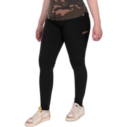 Legginsy FOX WC Black LINED Leggings - Sz L 16-18