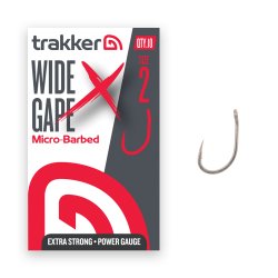 Trakker Wide Gape XS Hooks (Micro Barbed) - Size 2 
