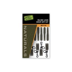 Zestaw Drop Off Fox Edges Naturals Inline Lead Drop Off Kits 5 szt.