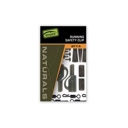 Zestaw przelotowy Fox Edges Naturals Running Safety Clip Kit 5 szt.